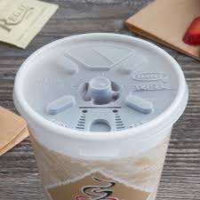 12SL / TRANSLUCENT STRAW SLOT LID (10/100/1,000)