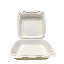 9 X 9 X 3 / PLATIC HINGED MICROWAVABLE 1 COMPARTMENT /