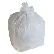 33 GAL / 33 X 39 / LD / WHITE / 0.6 MIL / 150 PER CASE