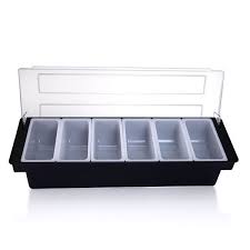 6 PINT CONDIMENT HOLDER / FRUIT TRAYS / WITH ICE