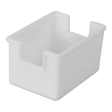 PLASTIC SUGAR PACK HOLDER (WHITE)