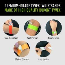 BLACK UNDER 21 NUMBERED WRISTBANDS - 500 COUNT BOX