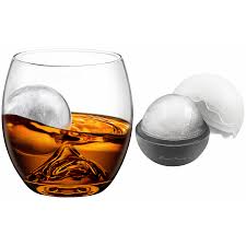FINAL TOUCH ON THE ROCK GLASS WITH ICEBALL (EACH)