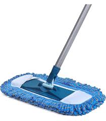 ABCO LOOPEND DUST MOP WITH VELCRO 5X24 LOOPEND BLUE DUST