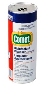 COMET POWDER CLEANSER WITH CHLORINOL, POWDER, 21 OZ