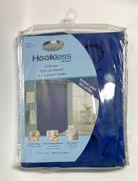 SHOWER CURTAIN / MYSTERY / HOOK-FREE POLESTER / 71 X 74