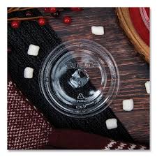 626TS DART PETE FLAT STRAW-SLOT COLD CUP LIDS,