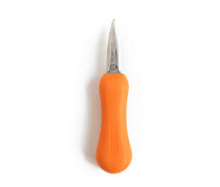 OYSTER KNIFE WITH PLASTIC HANDLE
