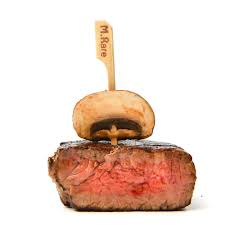 MEDIUM RARE / BAMBOO MEAT MARKER / 3.5 INCH / 100 PER