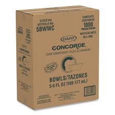 5BWWC / DART CONCORDE / NON-LAMINATED BOWL / 5 TO 6