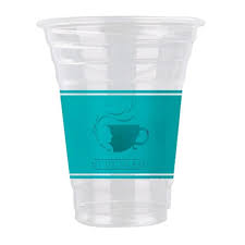 LOGO / 14 OZ PET COLD CUP / 2 COLOR (1,000/CS)