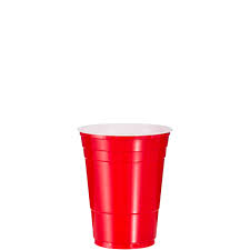 16 OZ RED PLASTIC COLD CUP (20/50/1,000)