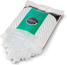 6" CLEAR FAT STRAWS (25/300/7,500)