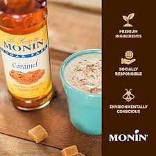 CARAMEL SUGAR FREE / MONIN / 1 LITER / (4/CS)