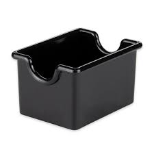 PLASTIC SUGAR PACK HOLDER (BLACK)