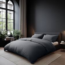 OXFORD / 108" X 90" / KING SIZE / CHARCOAL GREY / 100%