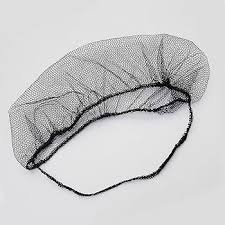 BEARD NET / BLACK NYLON / 18" (EACH)
