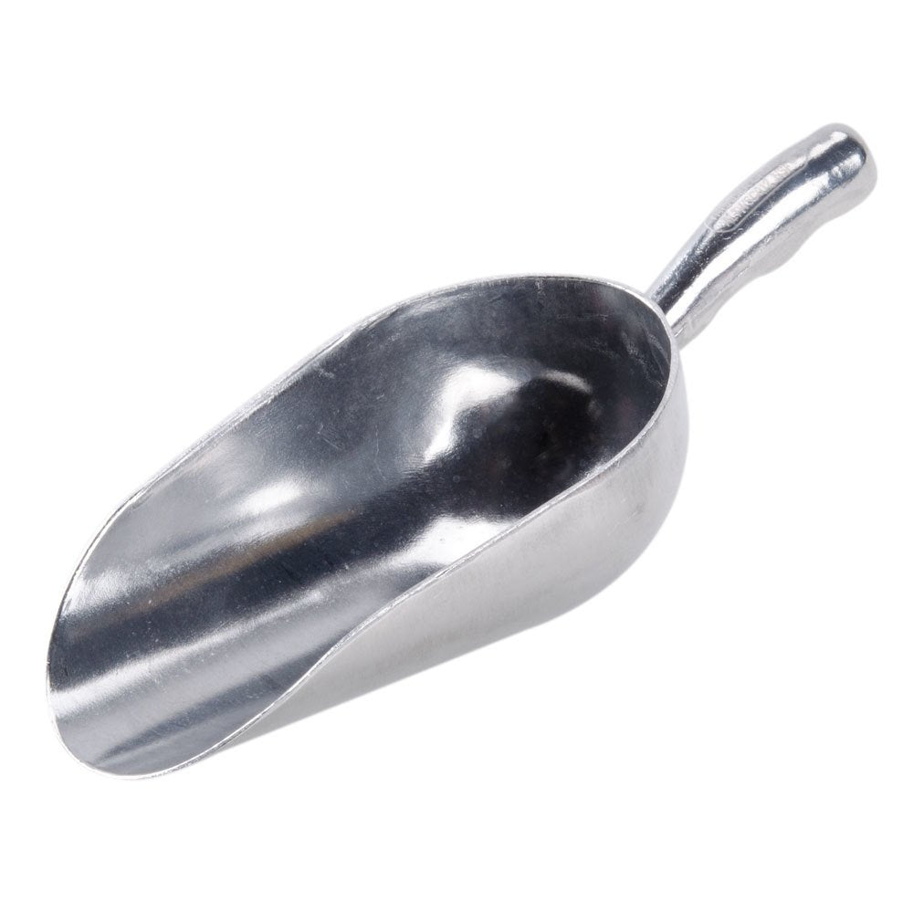 ONE-PIECE ALUMINUM SCOOP - 12 OZ.