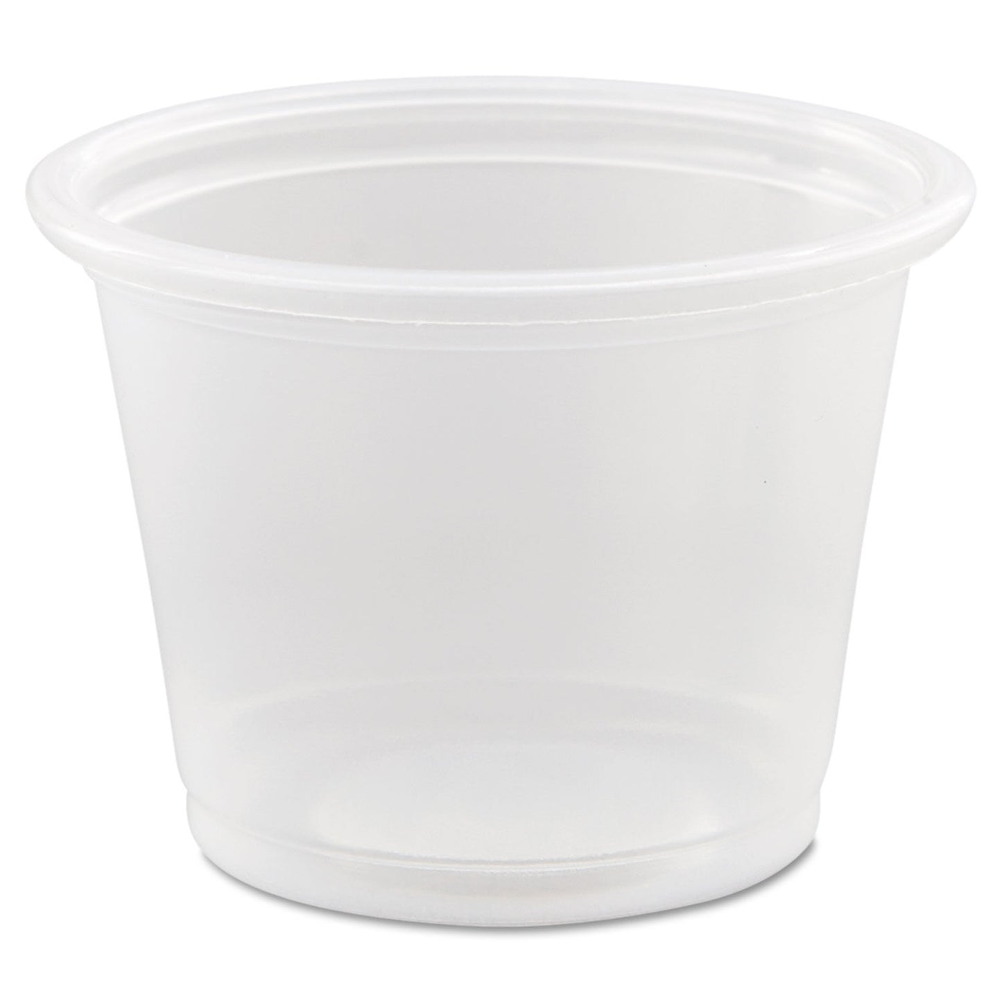 DART PORTION CONTAINER 1 OZ CLEAR SLEEVE 125