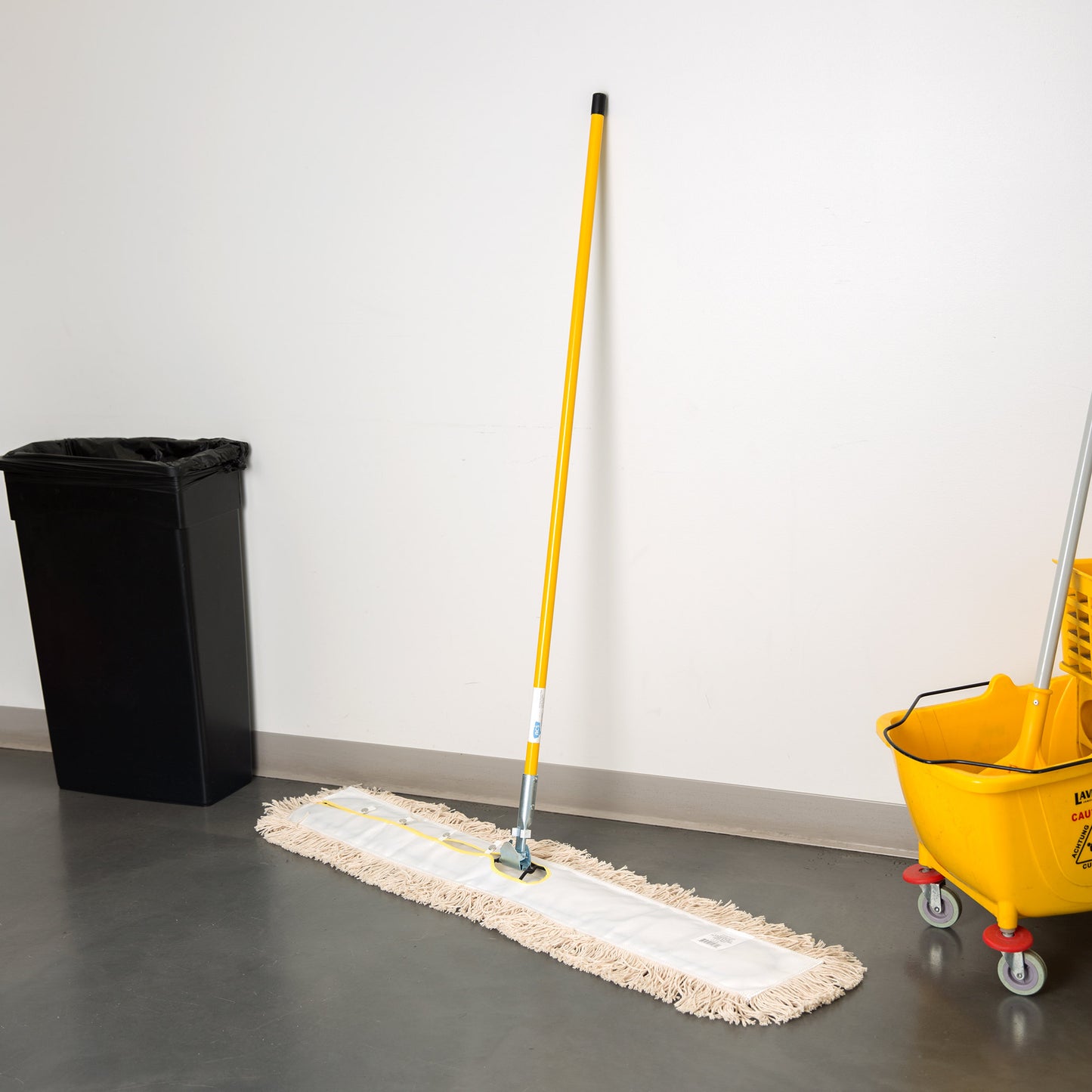 DUST MOP HEAD / WHITE / 36" X 5"