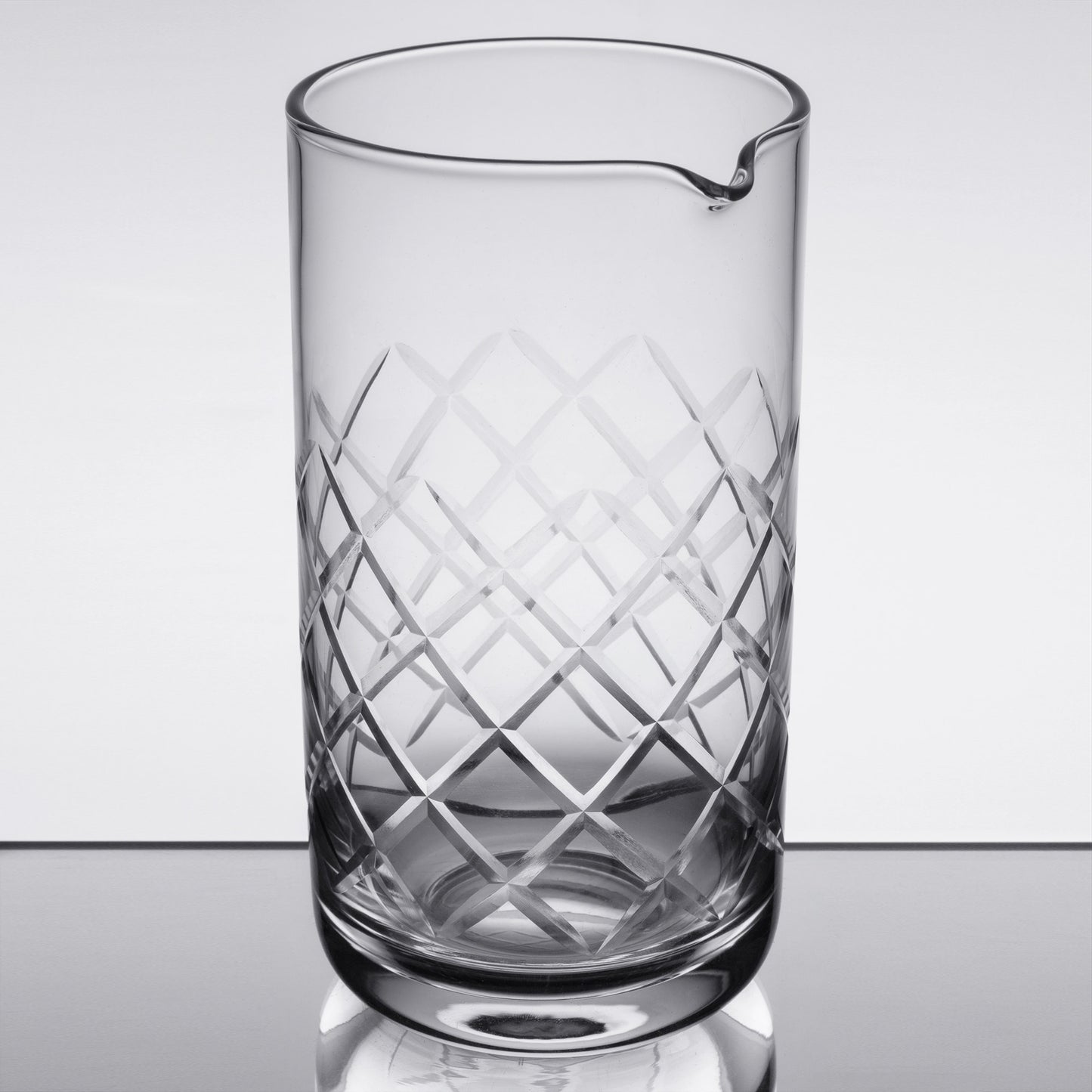 AMERICAN METALCRAFT MGD25 25 OZ. DIAMOND CUT MIXING GLASS
