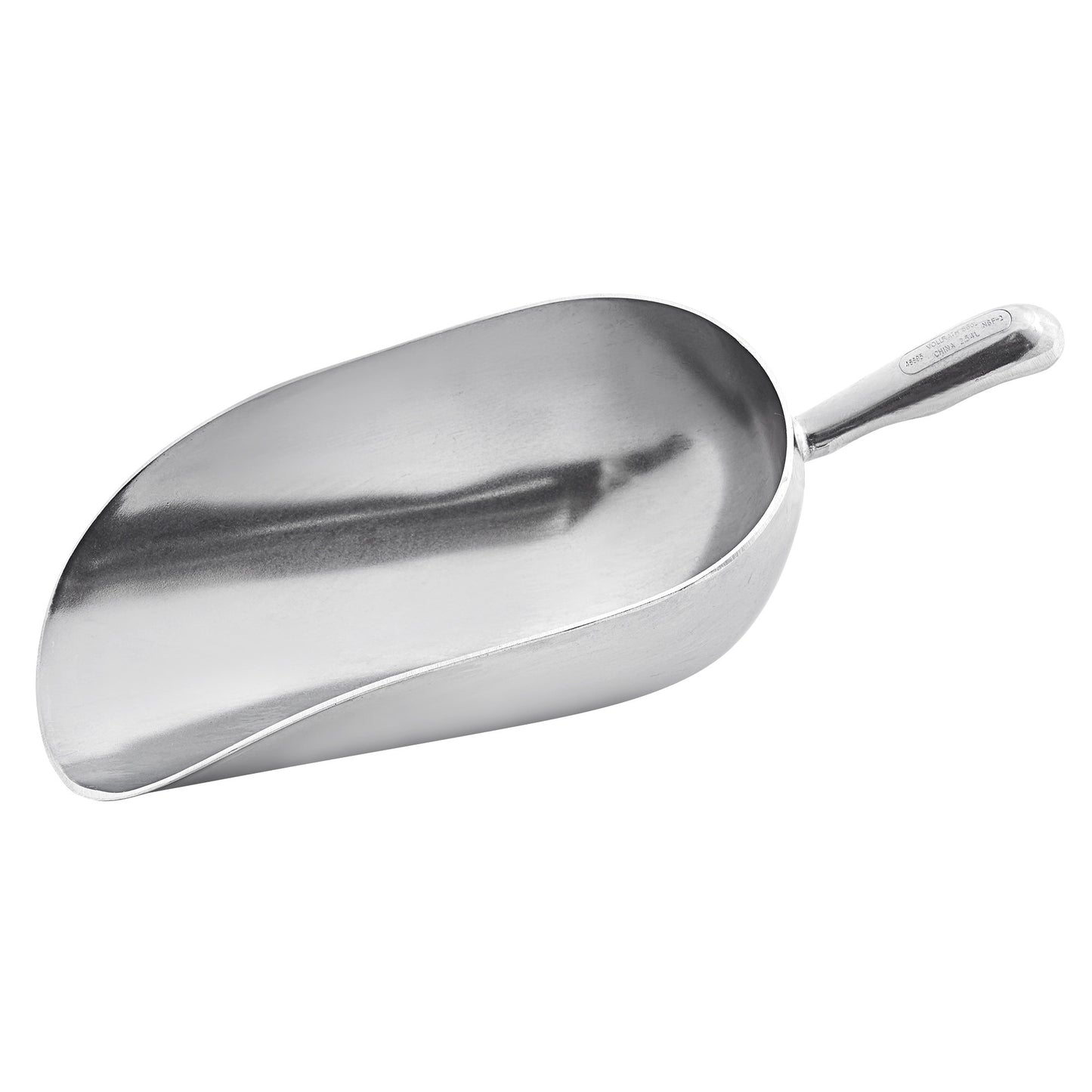 ONE-PIECE ALUMINUM SCOOP - 85 OZ.