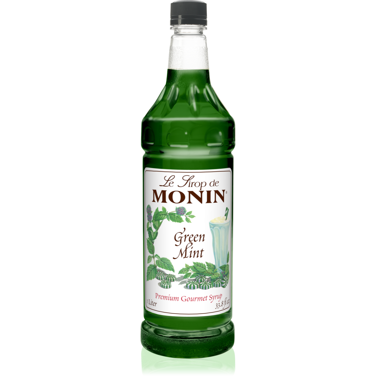 MINT, GREEN / MONIN / 1 LITER / (4/CS)