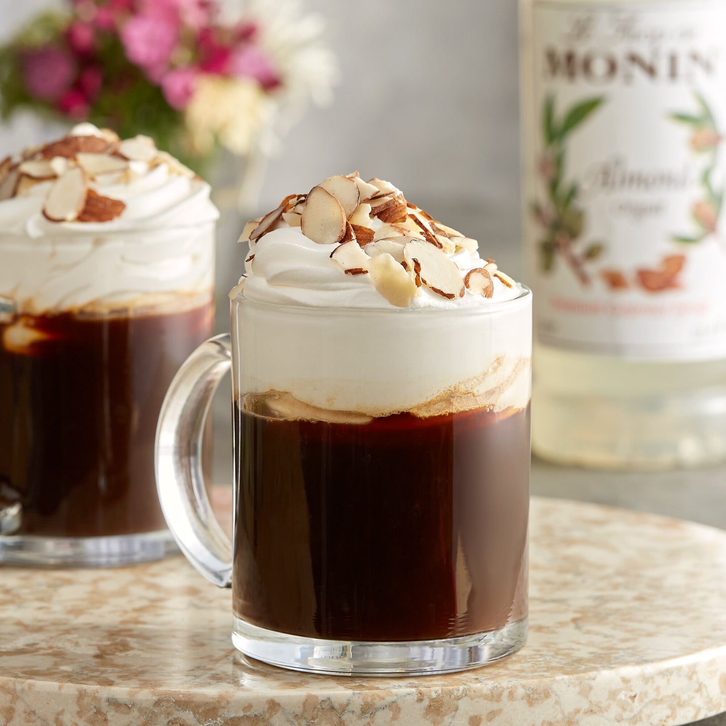 ALMOND (ORGEAT) / MONIN / 1 LITER / (4/CS)