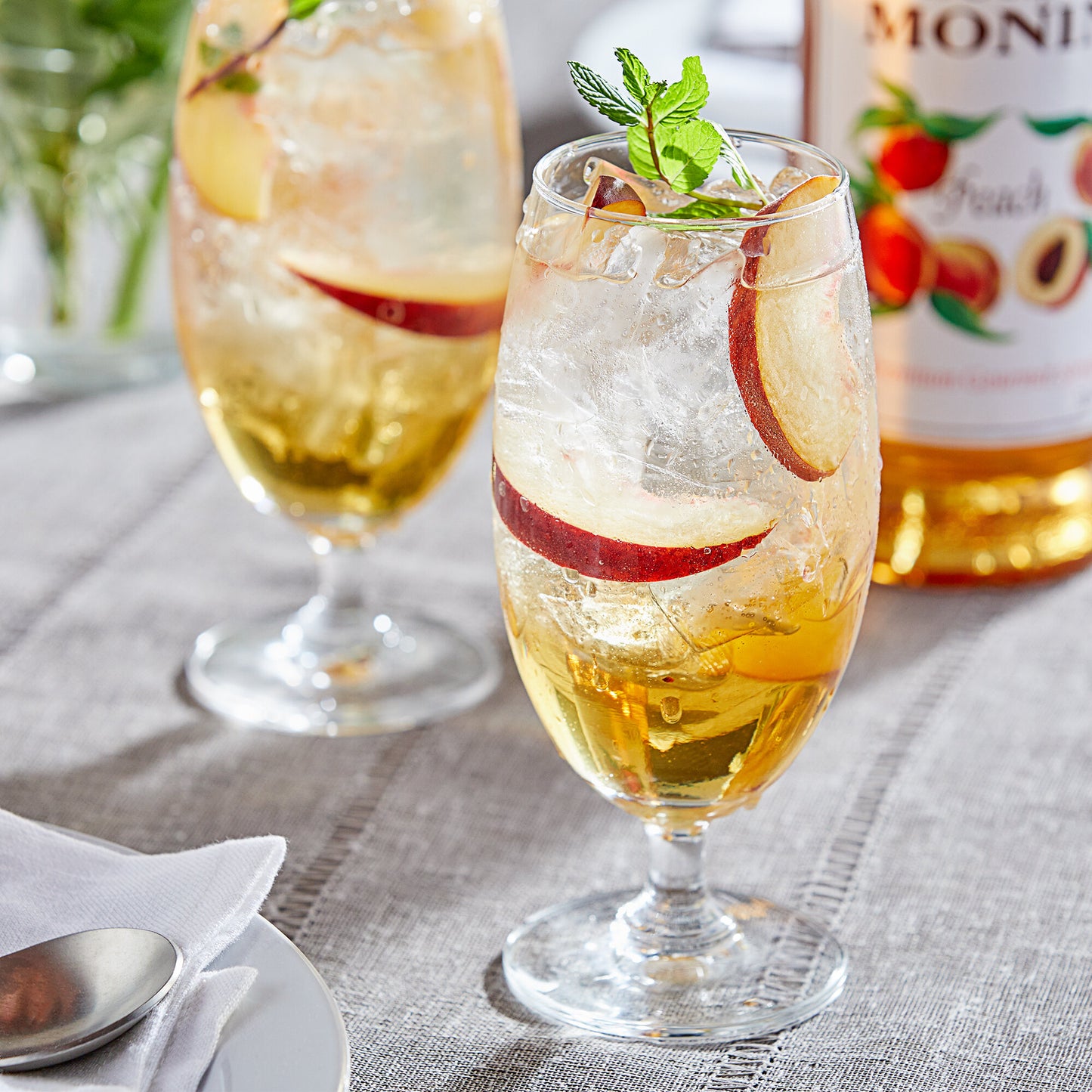 PEACH / MONIN / 1 LITER / (4/CS)