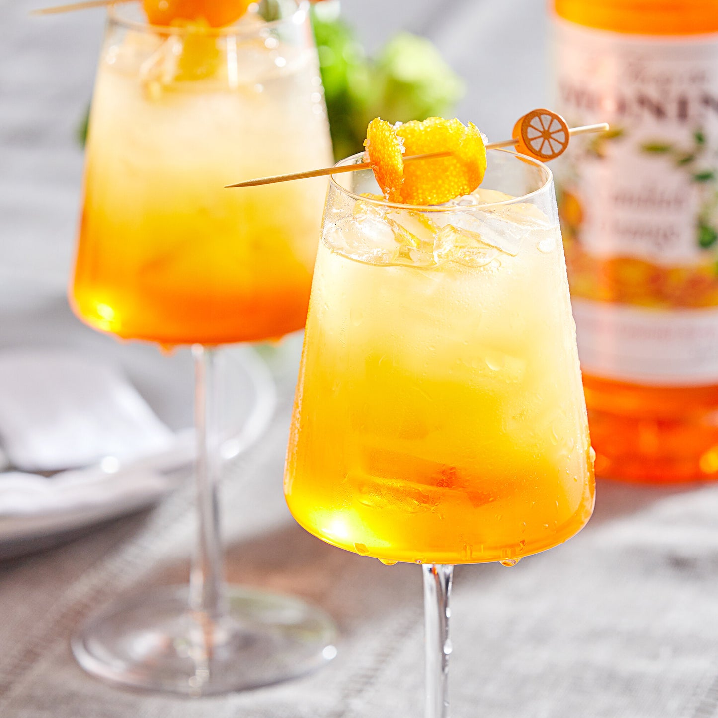 ORANGE, CANDIED / MONIN / 1 LITER / (4/CS)
