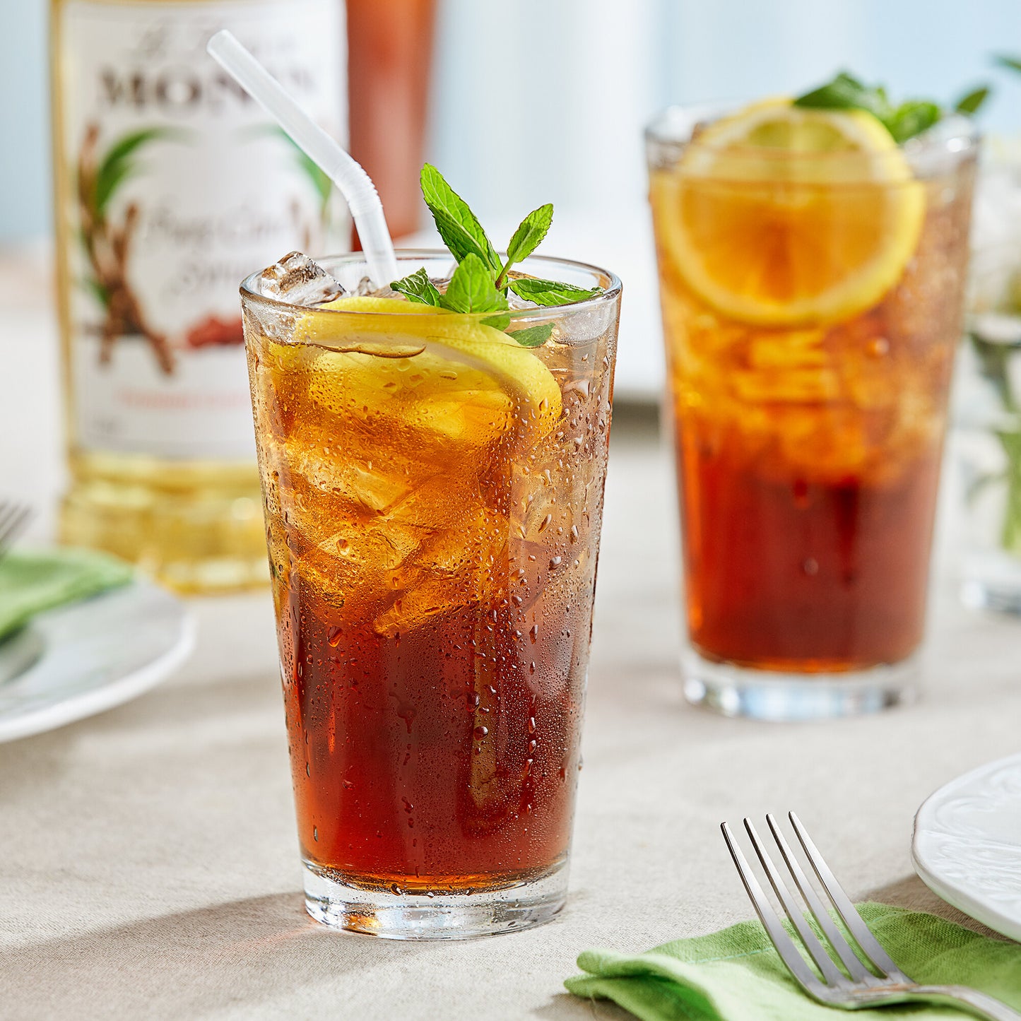 PURE CANE SYRUP MONIN / LITER (4/CS)