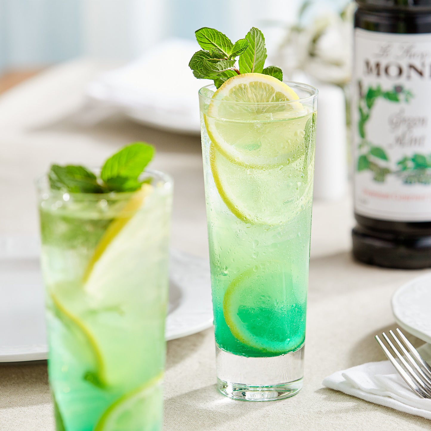 MINT, GREEN / MONIN / 1 LITER / (4/CS)