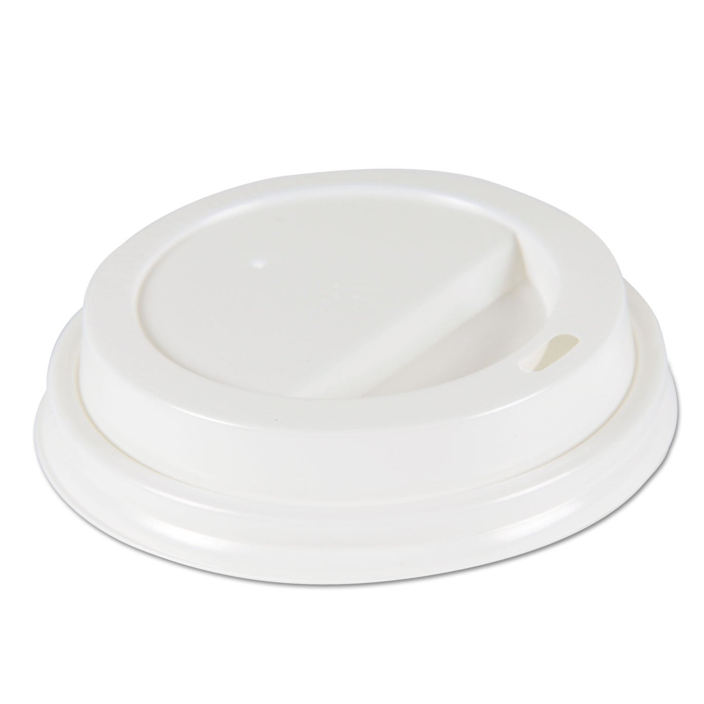 HOT CUP LID / WHITE / FITS 10-20 OZ BOARDWALK HOT CUP (100/10/1,000)