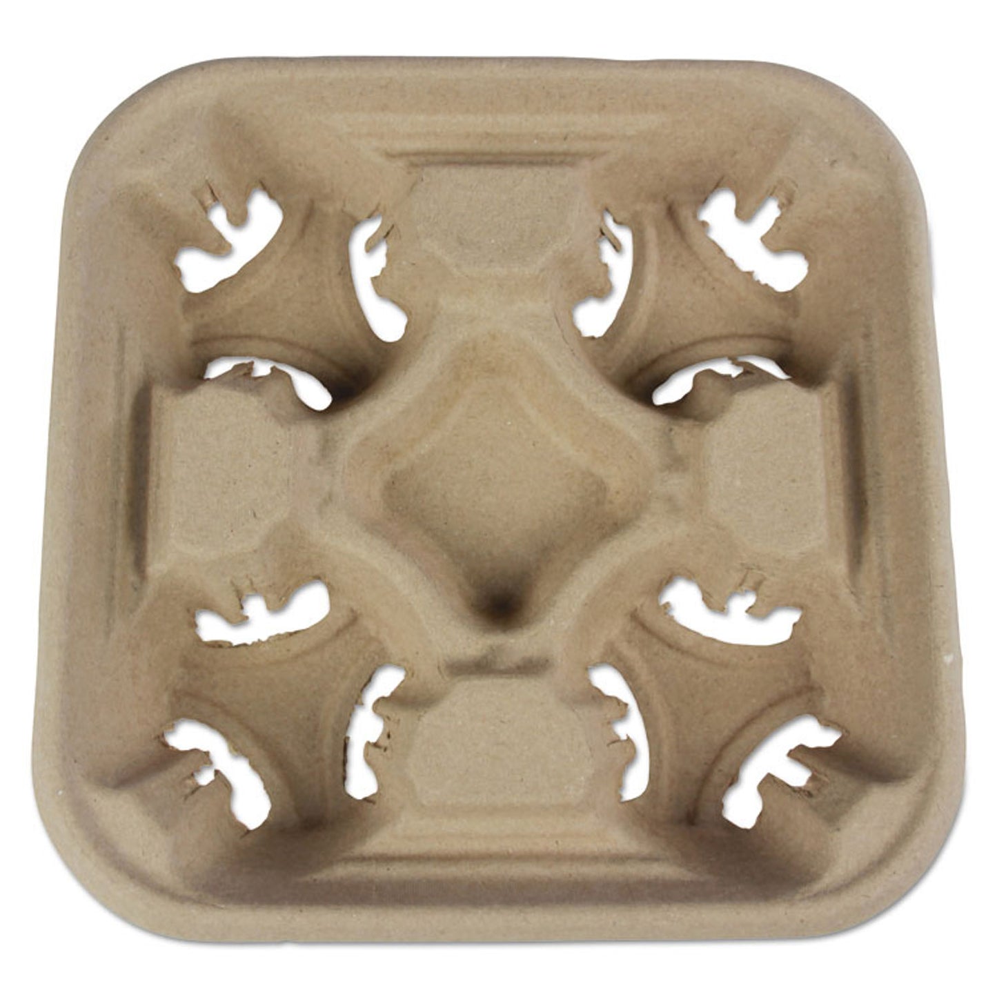 4 CUP CARRIER / MOLDED FIBER (300/CS)