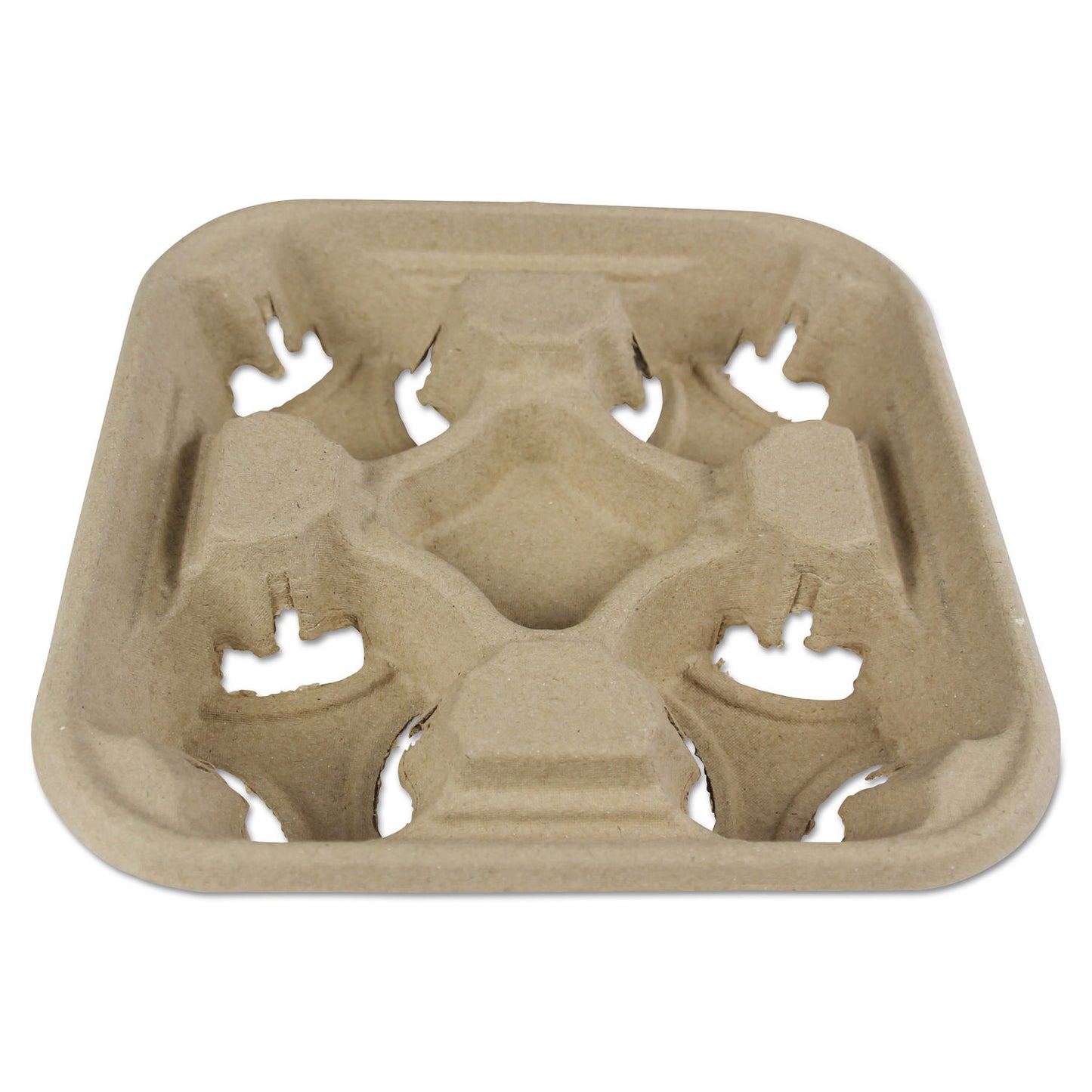 4 CUP CARRIER / MOLDED FIBER (300/CS)