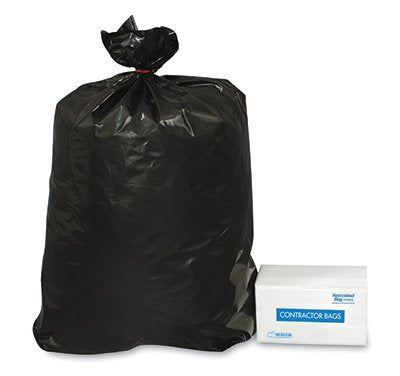 32 X 50 / 42 GAL. / LOW-DENSITY / BLACK CONTRACTOR BAGS / 3.0 MIL (50/CS) (CTBG)