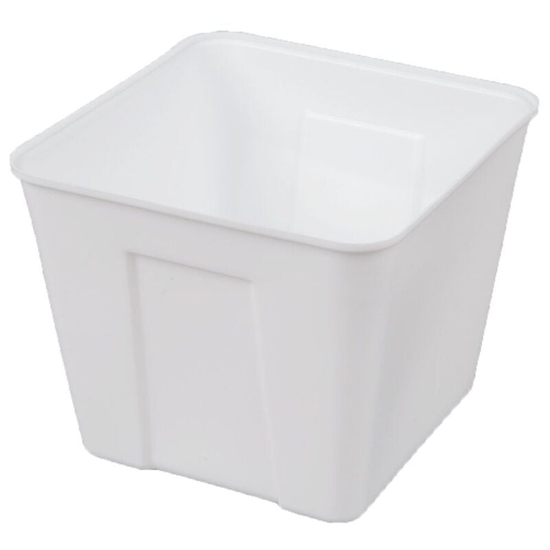 ICE BUCKET / 3 QT SQUARE / WHITE (72/CS)