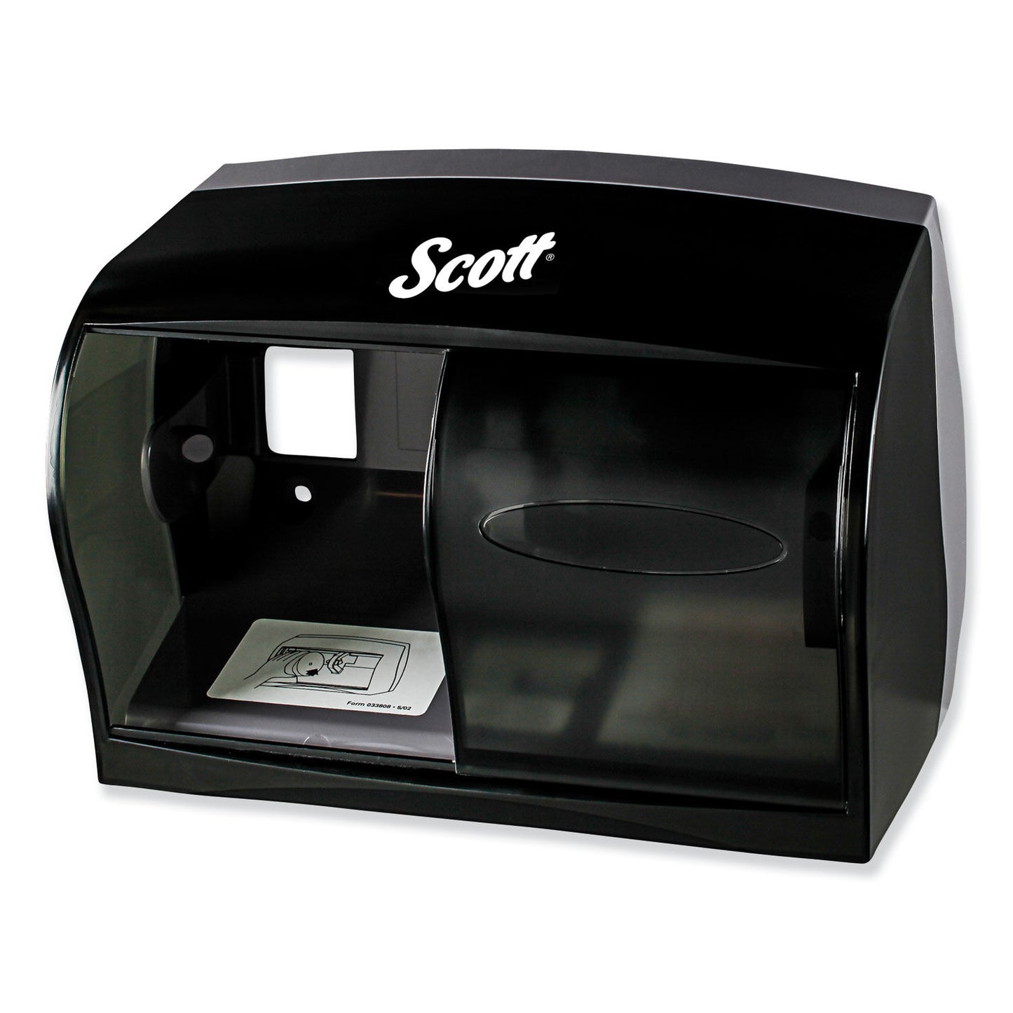 SCOTT / ESSENTIAL CORELESS SRB TISSUE DISPENSER, 11.1 X 6 X 7.63, BLACK