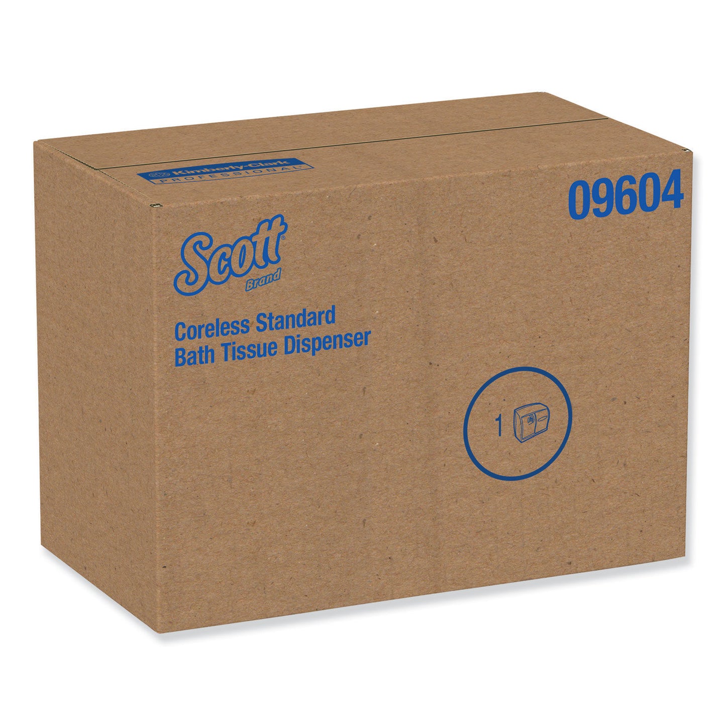 SCOTT / ESSENTIAL CORELESS SRB TISSUE DISPENSER, 11.1 X 6 X 7.63, BLACK