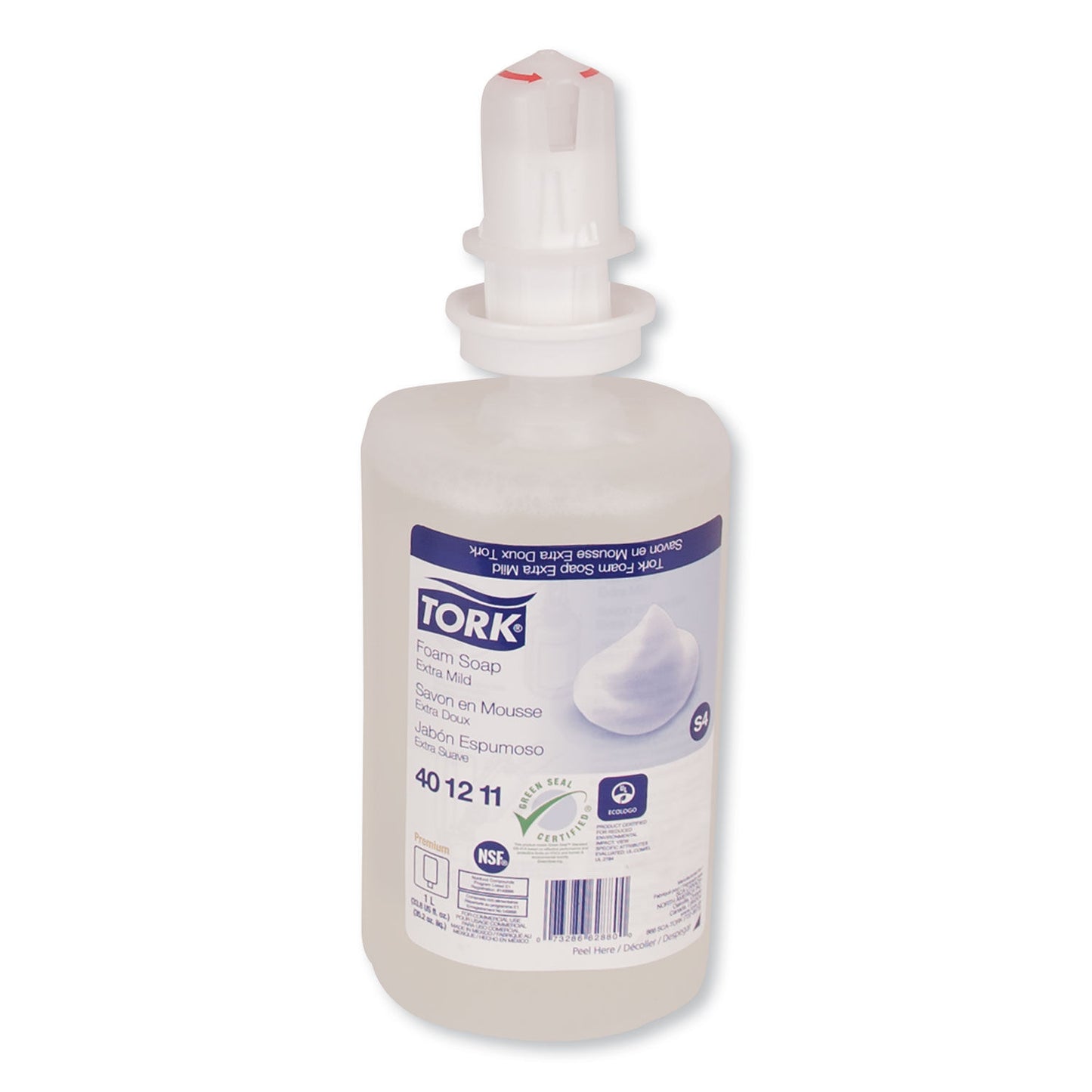 PREMIUM EXTRA MILD FOAM SOAP, UNSCENTED, 1 L (6/CS)