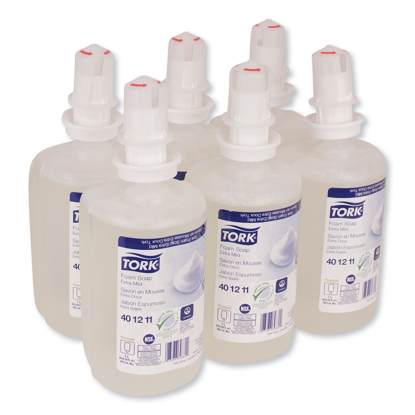 PREMIUM EXTRA MILD FOAM SOAP, UNSCENTED, 1 L (6/CS)