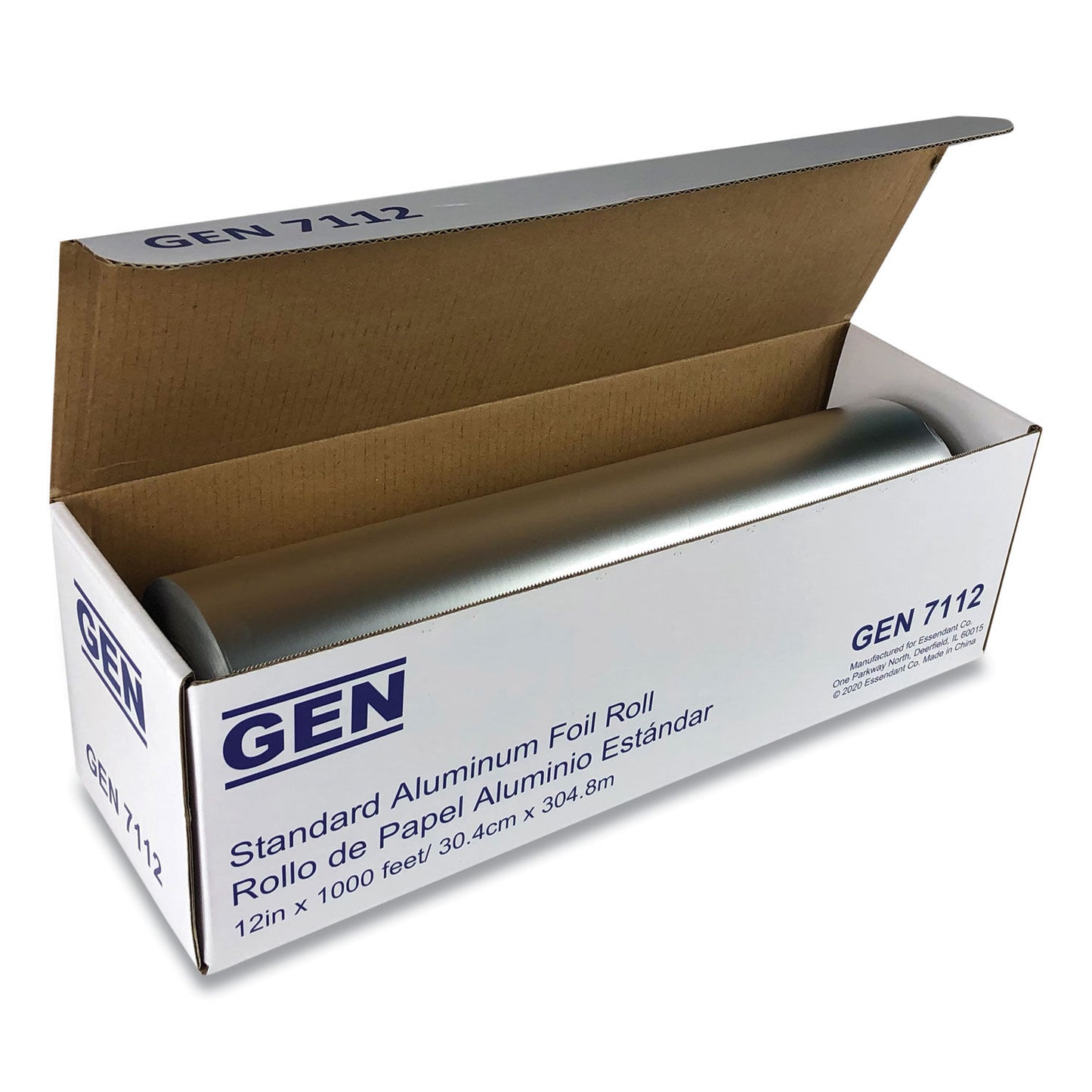 STANDARD ALUMINUM FOIL ROLL, 12" X 1,000 FT