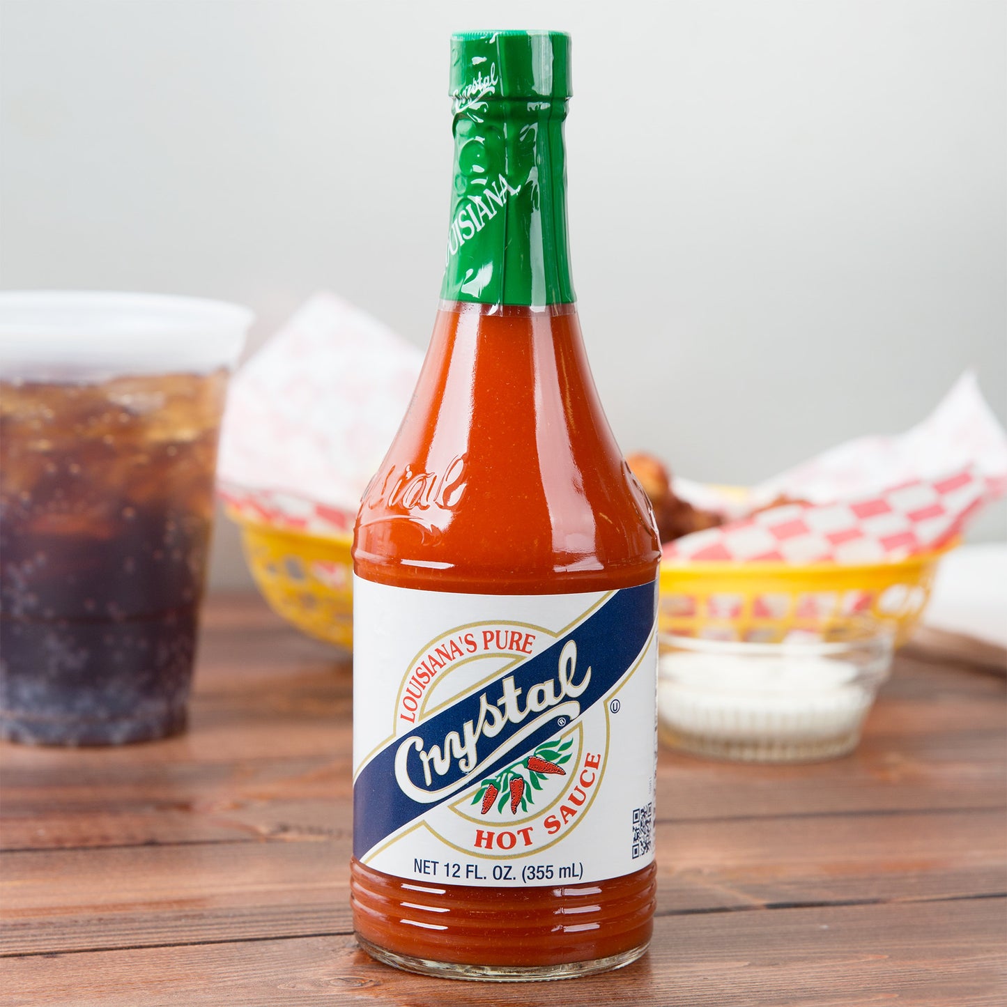 CRYSTAL HOT SAUCE - 12 OZ