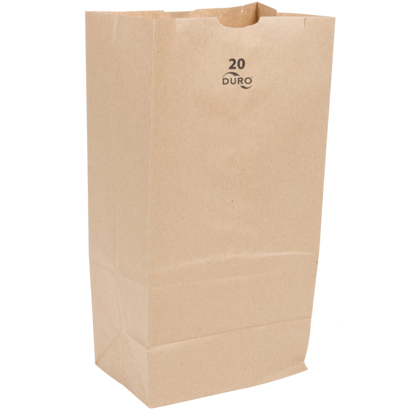DURO 20 LB. BROWN PAPER BAG - 500/BUNDLE