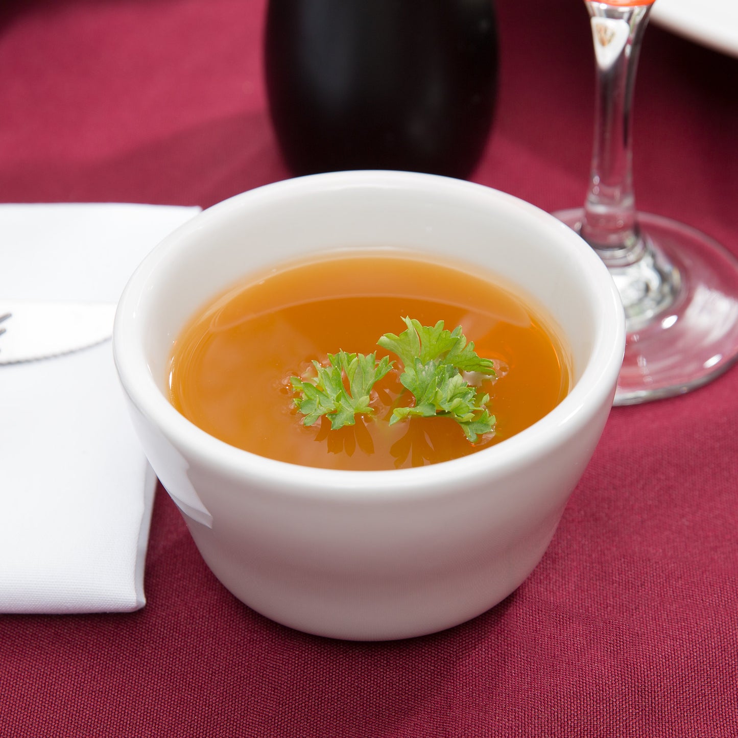 TUXTON ALB-0752 ALASKA 8 OZ. BRIGHT WHITE CHINA BOUILLON CUP - 36/CASE