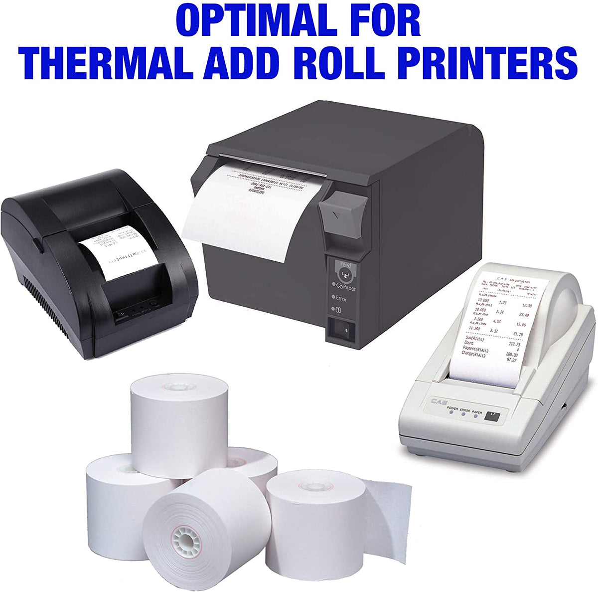 THERMAL REGISTER TAPE / 2.25 X 85' (50/CS)
