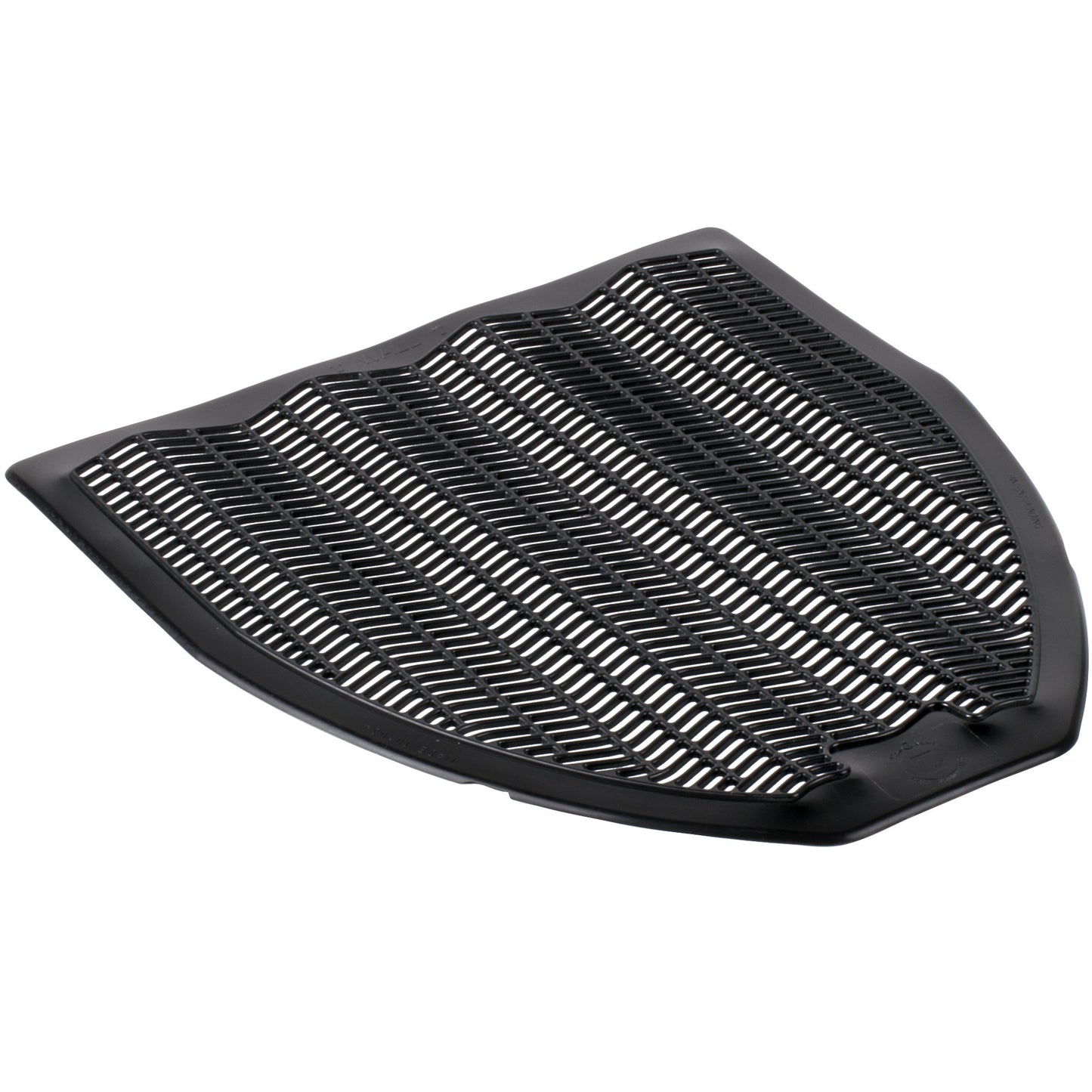 DISPOSABLE URINAL FLOOR MAT, NONSLIP, FRESH BLAST SCENT, BLACK (6/CS)