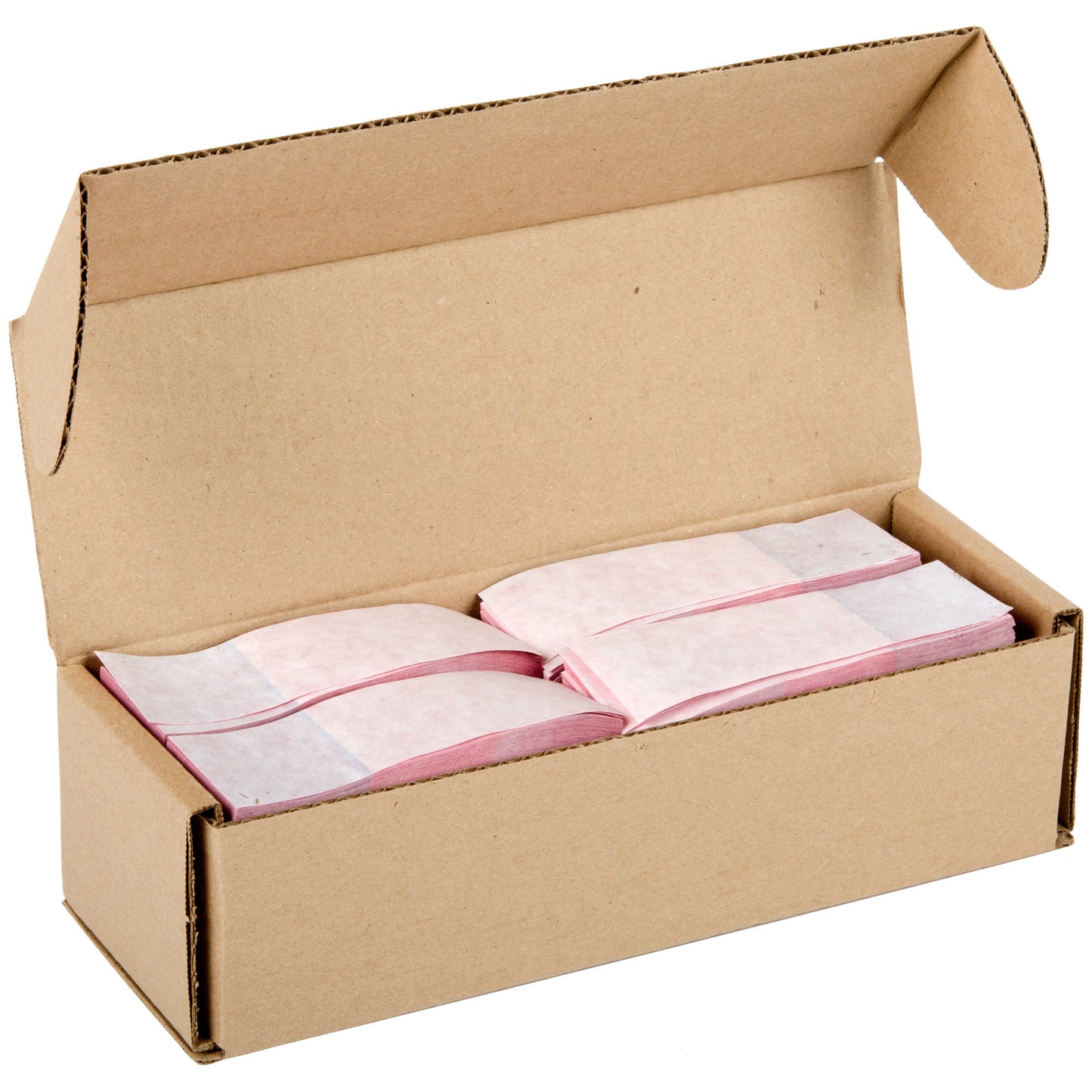 RED SELF-ADHERING PAPER NAPKIN BAND - (2,000/BOX)