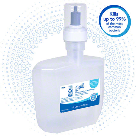 SCOTT PRO MOISTURIZING FOAM HAND SANITIZER / 2.4 L (2/CS)