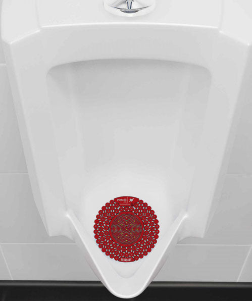PRIMO URINAL SCREEN / NOVEMBER=RED (EACH)